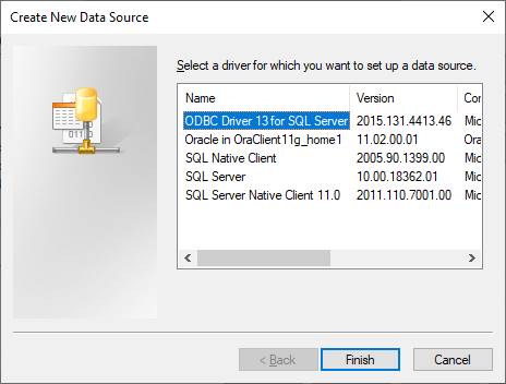 install oracle odbc driver windows server 2012